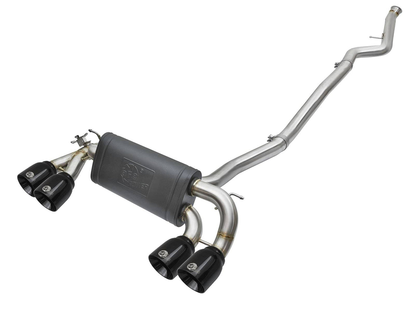MACH Force-Xp 3 IN to 2-1/2 IN 304 Stainless Steel Cat-Back Exhaust System - BMW / F87 M2