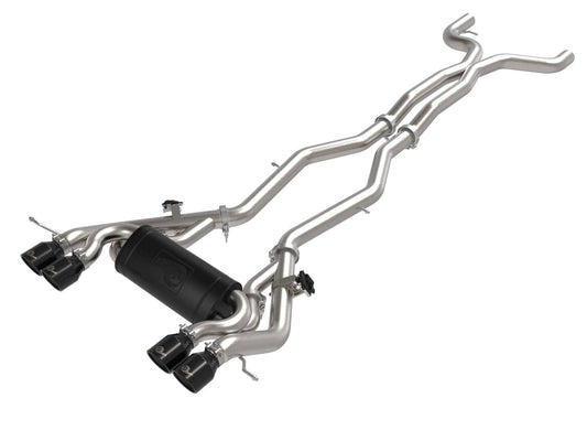 AFE Mach Force-XP 3" to 2-1/2" 304 Stainless Steel Cat-Back Exhaust - BMW / G8X / M3 / M4