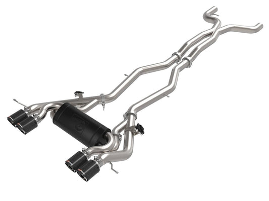 AFE Mach Force-XP 3" to 2-1/2" 304 Stainless Steel Cat-Back Exhaust - BMW / G8X / M3 / M4