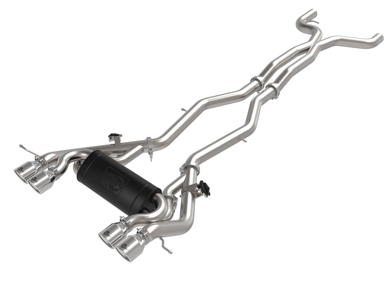 AFE Mach Force-XP 3" to 2-1/2" 304 Stainless Steel Cat-Back Exhaust - BMW / G8X / M3 / M4