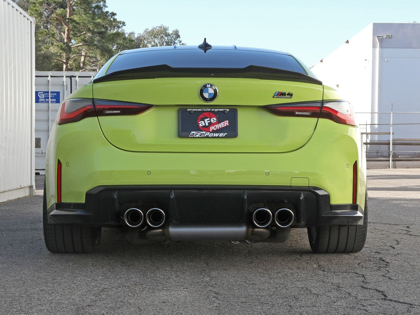 aFe Mach Force-Xp 3 IN to 2-1/2 IN 304 Stainless Steel Cat-Back Exhaust w/ Black Tip - BMW / G8X / M3 / M4 / M4 Competition