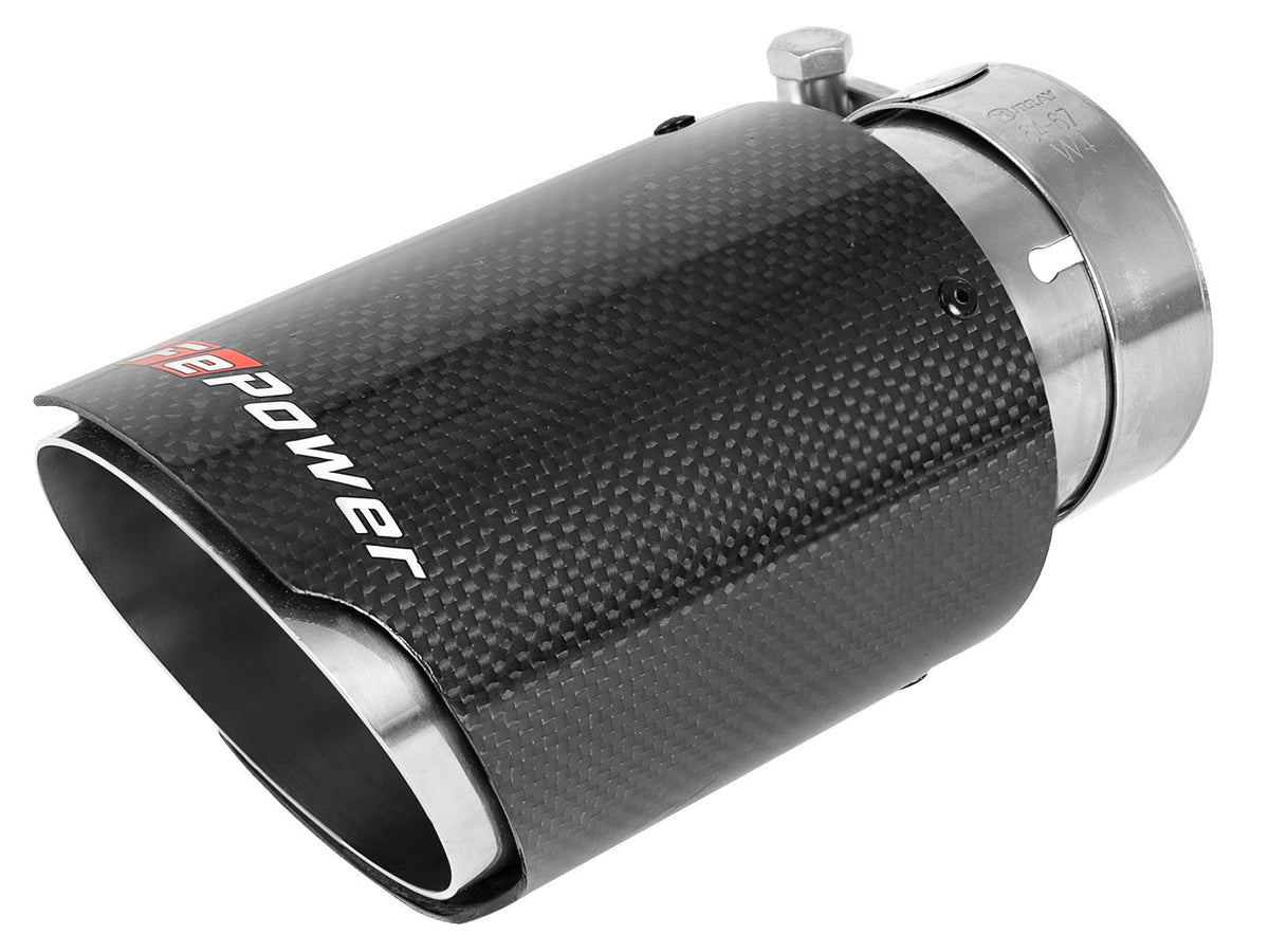 aFe 14-24 Mini Cooper S MACH Force-Xp 3in to 2-1/2in 304SS Cat-Back Exhaust w/ Carbon Fiber Tip