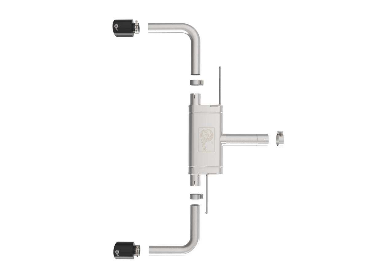 aFe MACH Force XP Exhausts Axle-Back 21-24 BMW 228i 2.0T (SS w/ Black Tips)