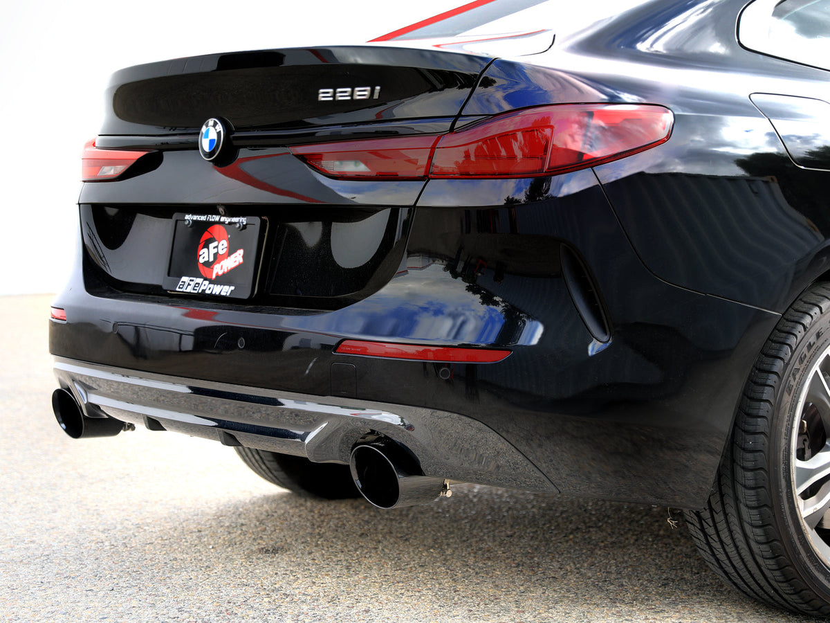 aFe MACH Force XP Exhausts Axle-Back 21-24 BMW 228i 2.0T (SS w/ Black Tips)