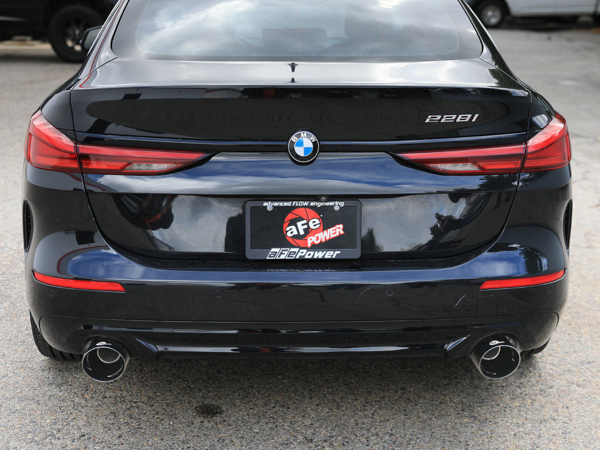 aFe MACH Force XP Exhausts Axle-Back 21-24 BMW 228i 2.0T (SS w/ Black Tips)