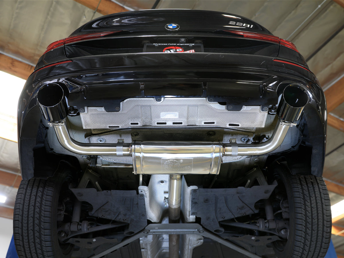 aFe MACH Force XP Exhausts Axle-Back 21-24 BMW 228i 2.0T (SS w/ Black Tips)