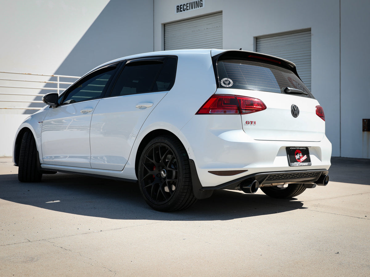 aFe MACH Force XP 3in-2.5in SS Exhaust Cat-Back 15-17 Volkswagen GTI (MKVII) L4-2.0L (t) - Black