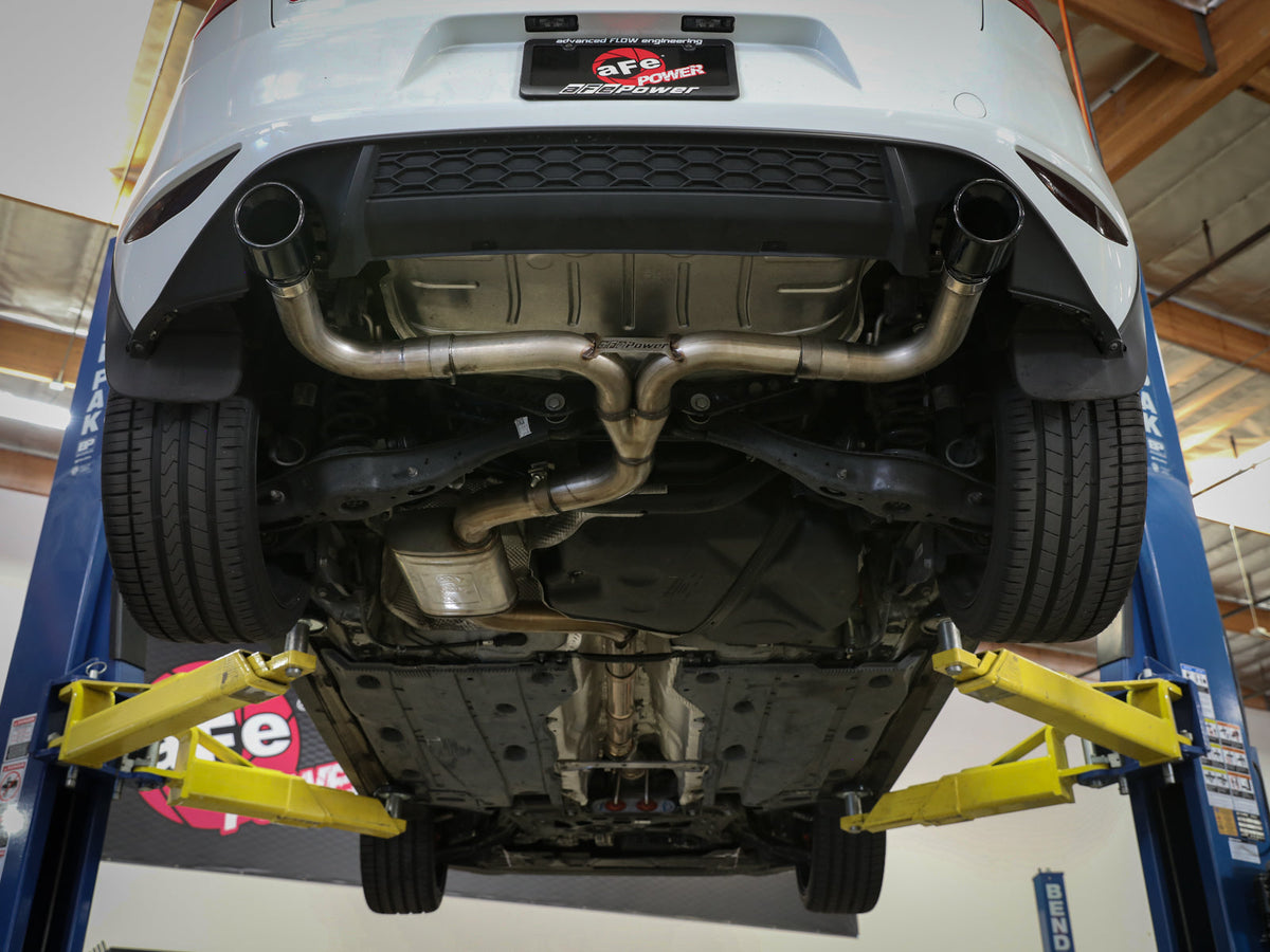aFe MACH Force XP 3in-2.5in SS Exhaust Cat-Back 15-17 Volkswagen GTI (MKVII) L4-2.0L (t) - Black
