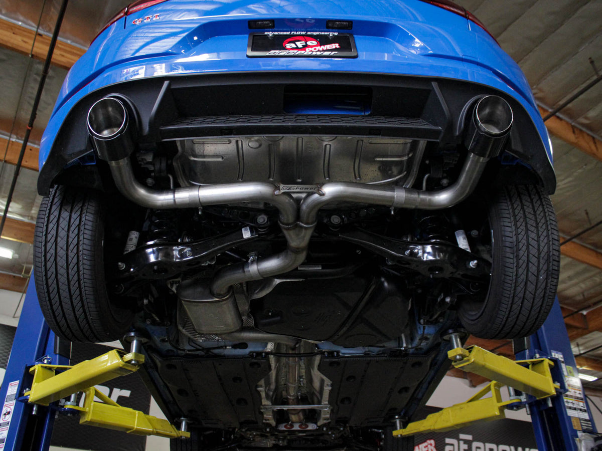 aFe MACH Force XP 3in-2.5in SS Exhaust Cat-Back 18-19 Volkswagen GTI (MK7.5) L4-2.0L (t) - Polished