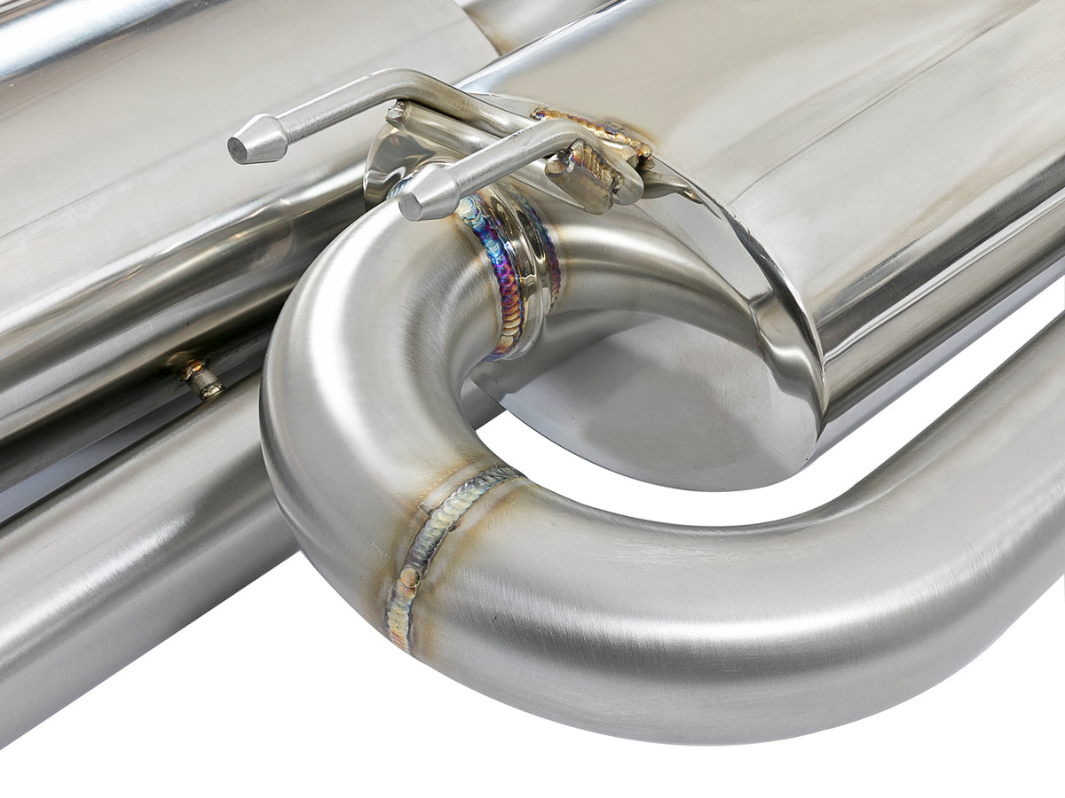 aFe Takeda 3in 304 SS Cat-Back Exhaust System w/ Polished Tips 2017 Honda Civic Si I4 1.5L (t)