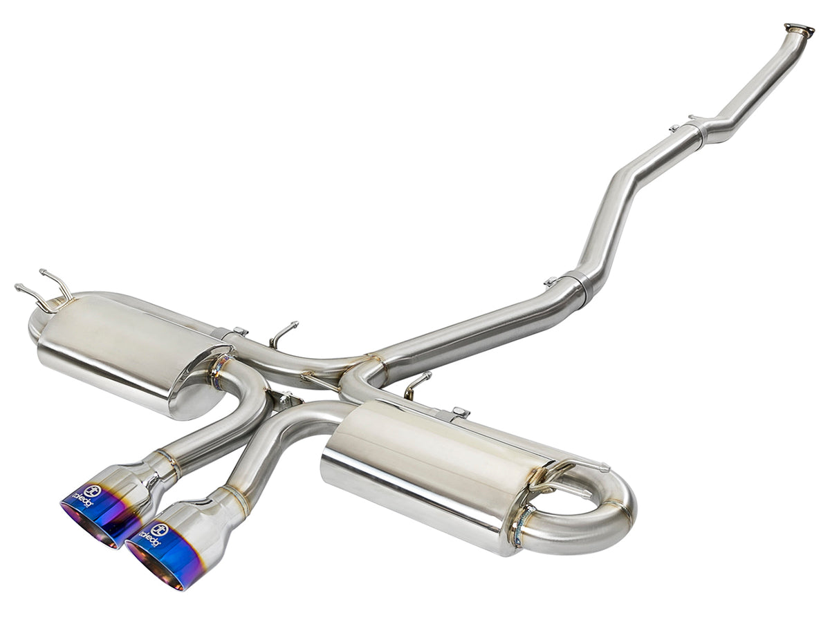 aFe Takeda 3in 304 SS Cat-Back Exhaust System w/ Polished Tips 2017 Honda Civic Si I4 1.5L (t)