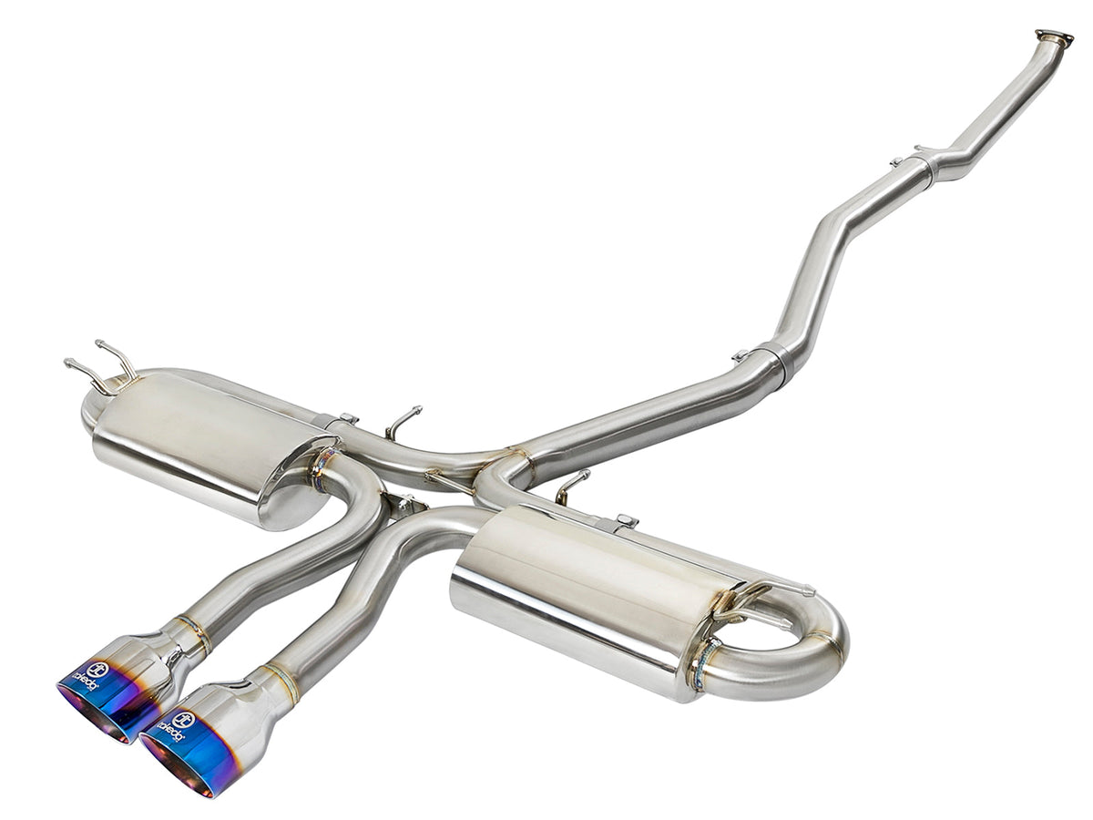 aFe Takeda 3in 304 SS Cat-Back Exhaust System w/ Black Tips 2017+ Honda Civic Si (4dr) I4 1.5L (t)