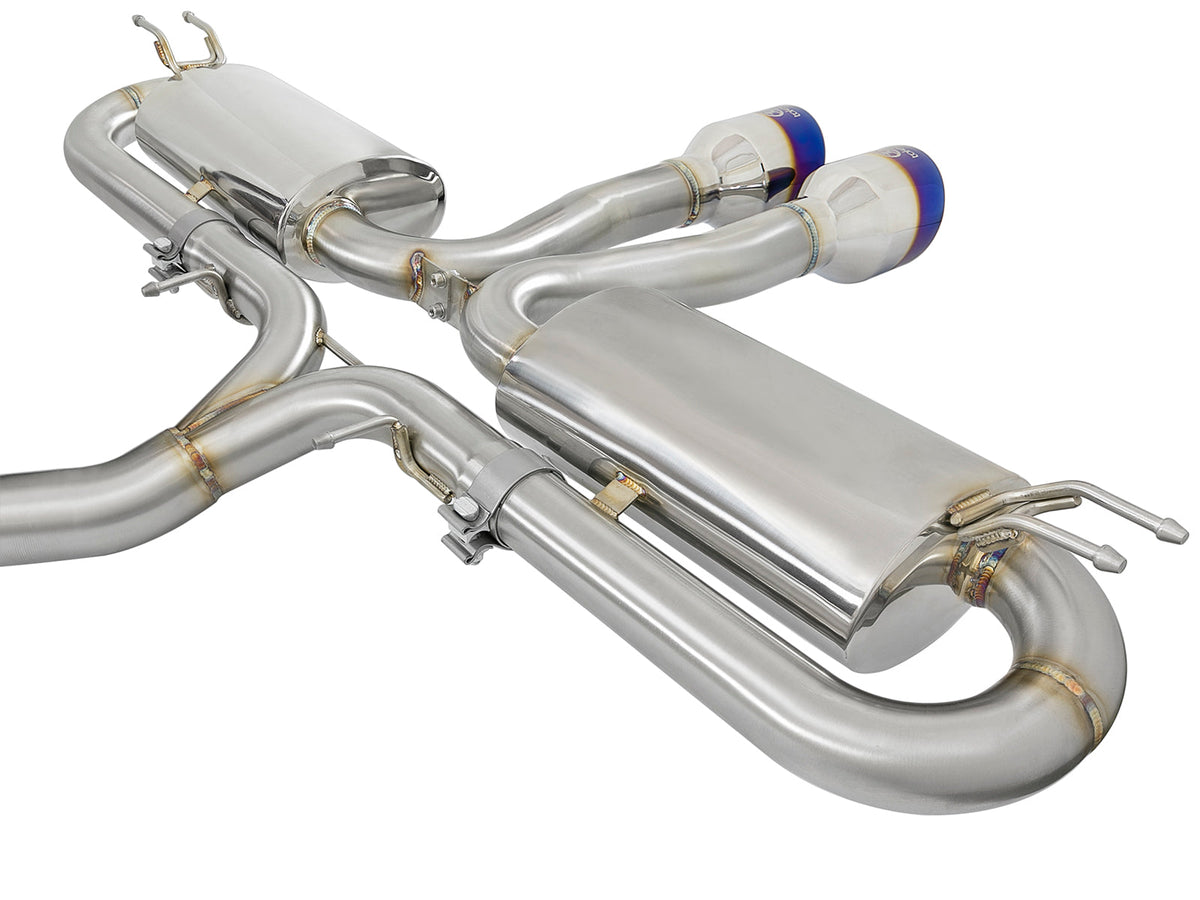 aFe Takeda 3in 304 SS Cat-Back Exhaust System w/ Black Tips 2017+ Honda Civic Si (4dr) I4 1.5L (t)