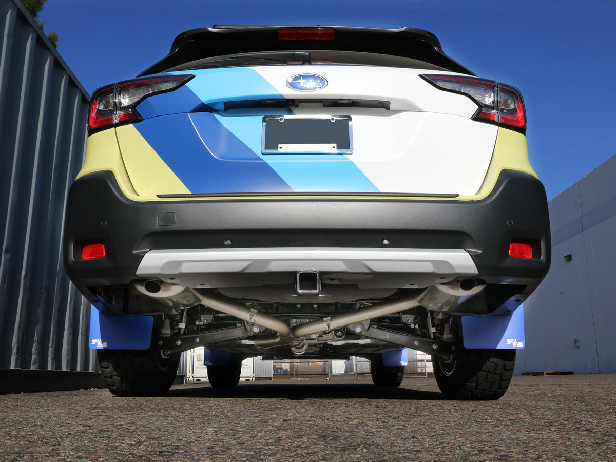 aFe Subaru Outback 20-23 H4-2.4L Takeda 2-1/2 IN to 2-1/4 IN 304 Stainless Steel Cat-Back Exhaust