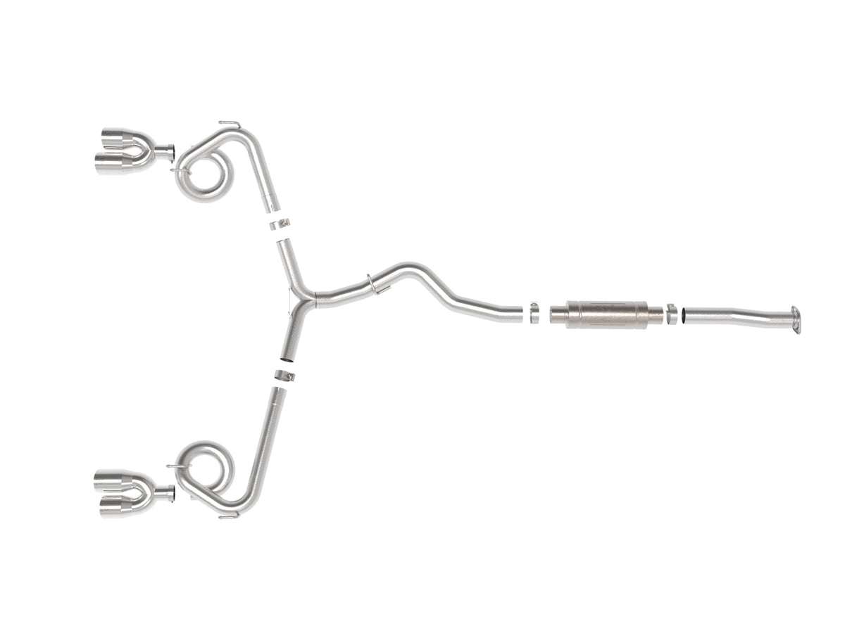 aFe Subaru WRX/STi 15-21 H4-2.0/2.5L Takeda 3in to 2-1/2in Stnlss Cat-Back Exhaust w/ Polished Tip
