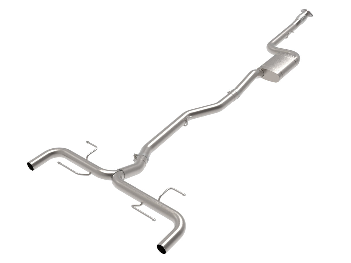aFe 17-21 Alfa Romeo Giulia L4-2.0L (t) Mach Force-Xp 2in to 2-1/2in 304SS Cat-Back Exhaust