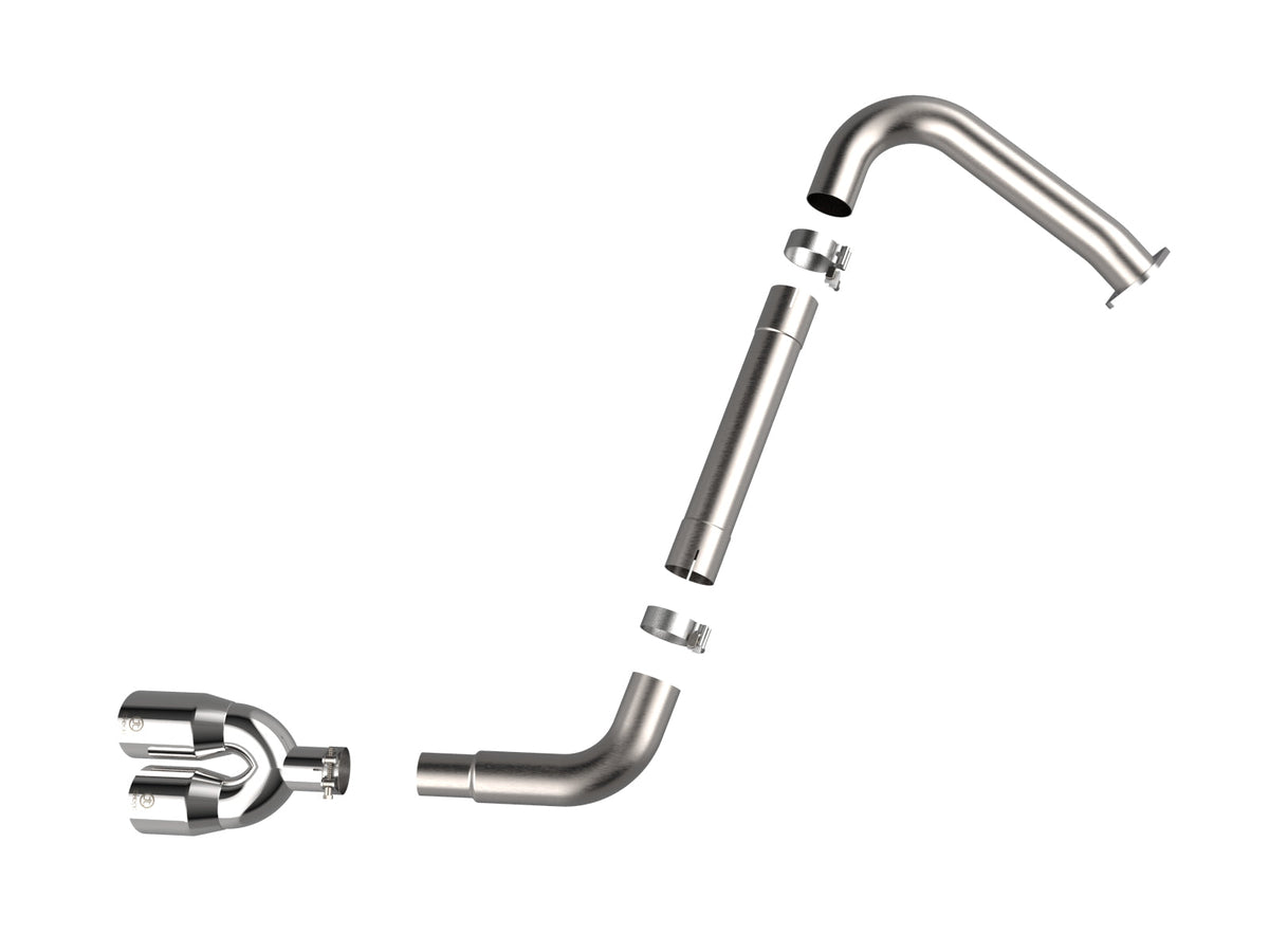 aFe Takeda Axle-Back Exhaust System Hyundai Elantra N Line 21-25 L4-1.6L- Polished Tip