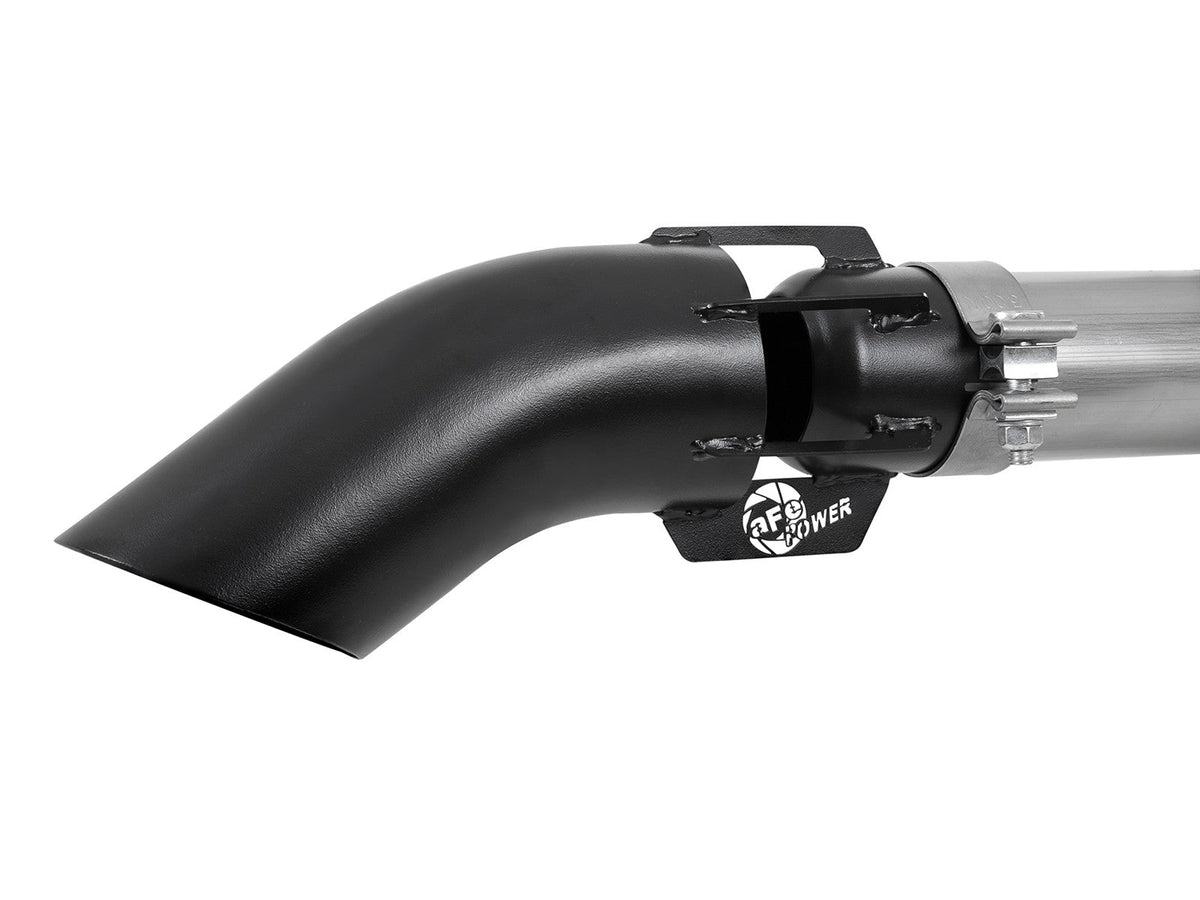 aFe 2021+ Jeep Gladiator V6-3.0L (td) Vulcan Series 3in 304SS HT DPF-Back Exhaust System - Black Tip