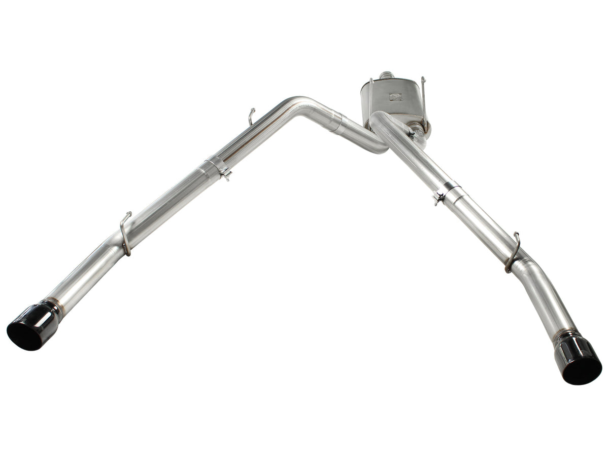 aFe MACH Force XP Exhausts Cat-Back SS-409 EXH CB Dodge Ram 1500 5.7L HEMI 09-13 Glossed Black