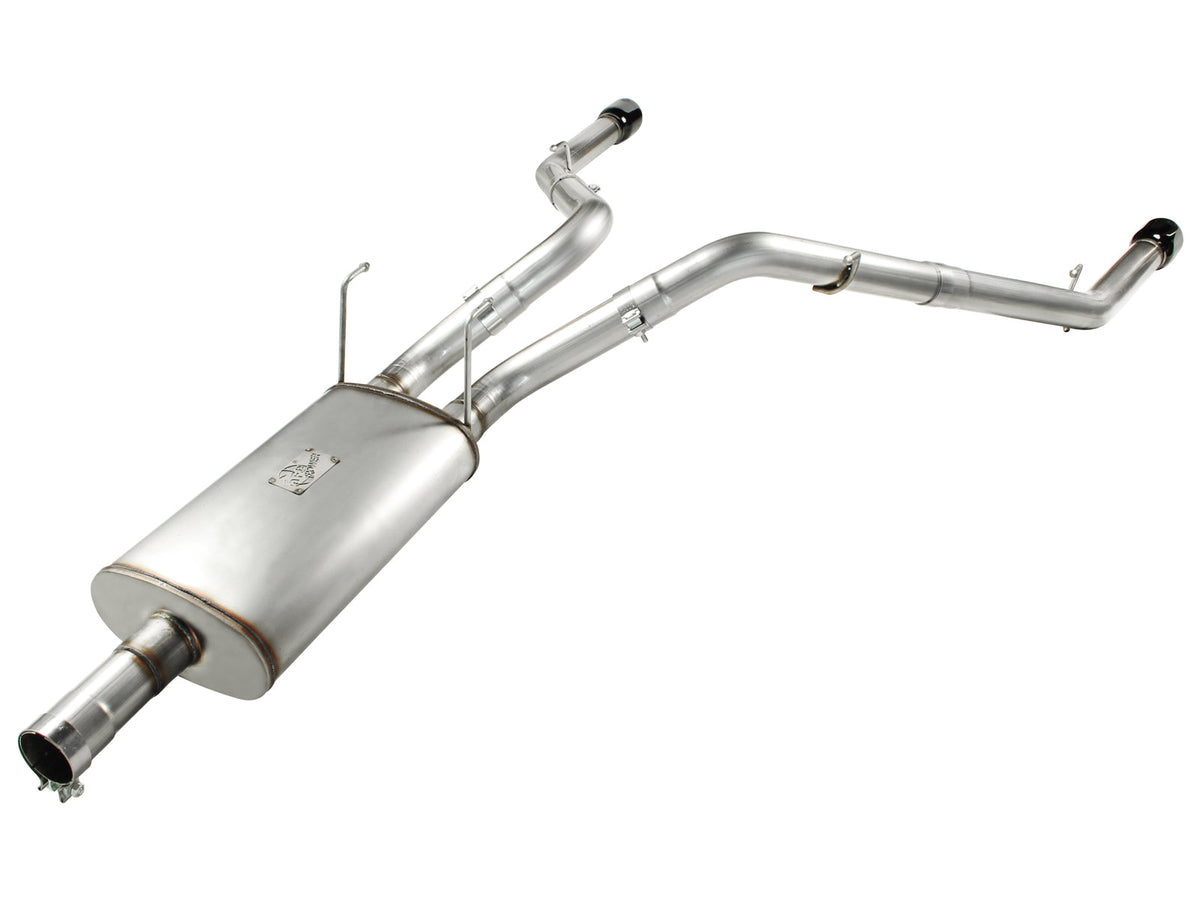 aFe MACH Force XP Exhausts Cat-Back SS-409 EXH CB Dodge Ram 1500 5.7L HEMI 09-13 Glossed Black