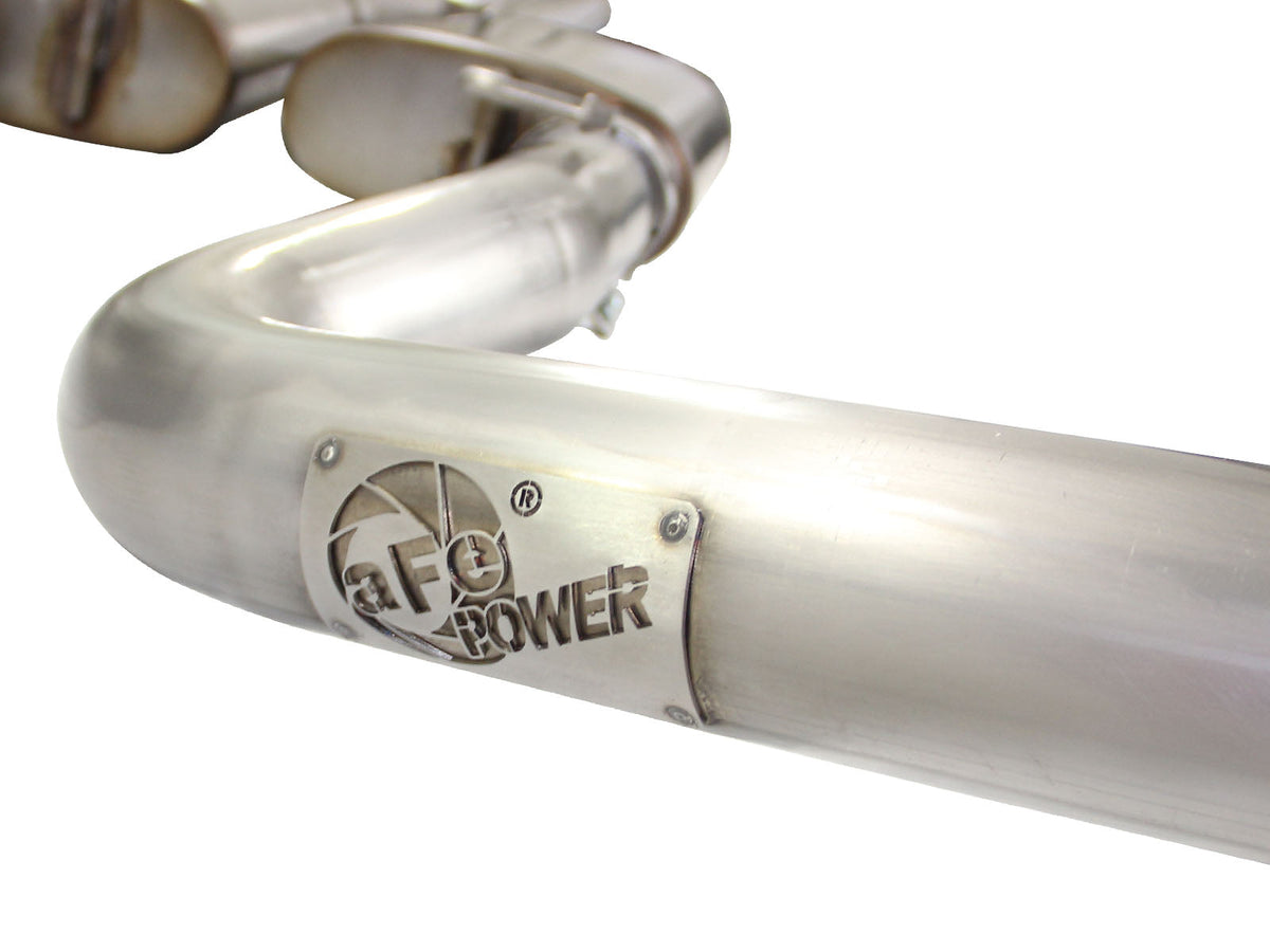 aFe MACH Force XP Exhausts Cat-Back SS-409 EXH CB Dodge Challenger SRT-8 08-12 V8-6.1/6.4L