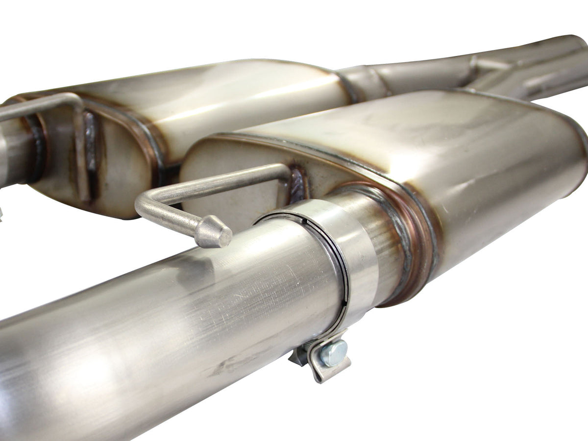 aFe MACH Force XP Exhausts Cat-Back SS-409 EXH CB Dodge Challenger SRT-8 08-12 V8-6.1/6.4L