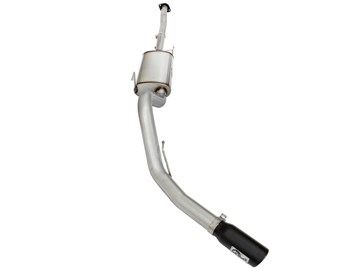 aFe MACH Force XP SS Exhaust 3in to 3.5in Cat-Back w/ Black Tip 15 Ford F-150 EcoBoost V6 2.7/3.5Ltt