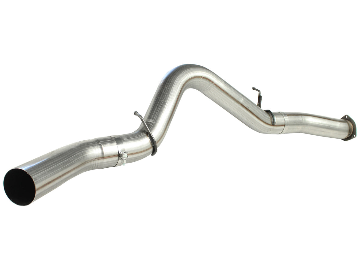 aFe MACH Force XP Exhaust 5in DPF-Stainless, GM Diesel Trucks 07.5-10 V8-6.6L 9(td) LMM
