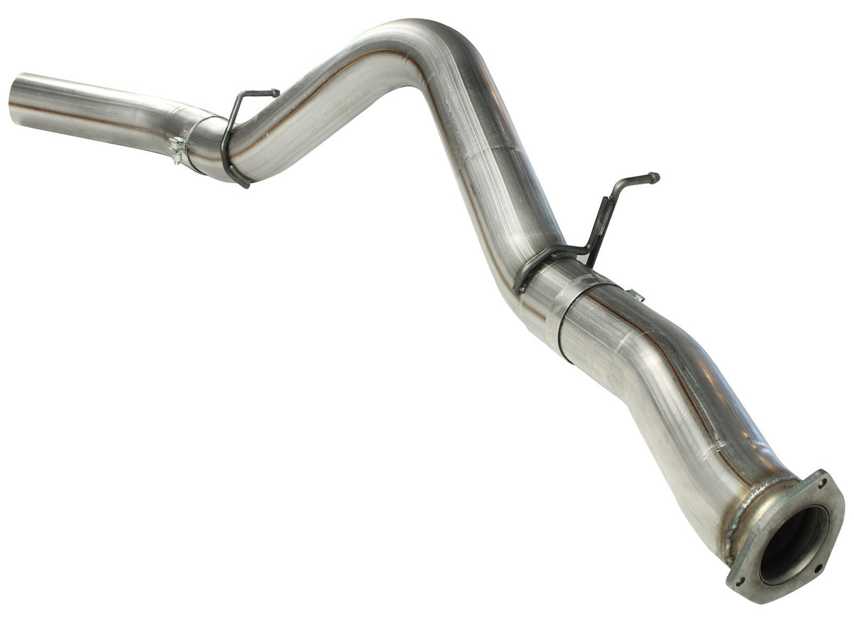 aFe MACH Force XP Exhaust 5in DPF-Stainless, GM Diesel Trucks 07.5-10 V8-6.6L 9(td) LMM