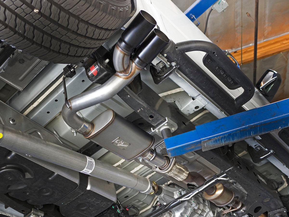 aFe MACH Force-Xp 3in 409 SS Cat-Back Exhaust w/ Black Tips 17-18 GM Colorado/Canyon V6-3.6L