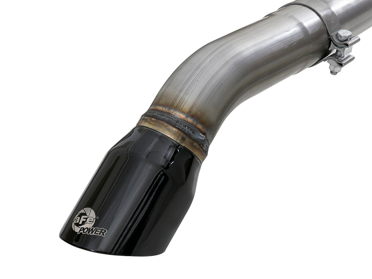 aFe MACH Force-Xp Hi-Tuck 3in. 409 SS C/B Exhaust 15-18 GM Colorado/Canyon L4-2.5L/V6-3.6L - Blk Tip