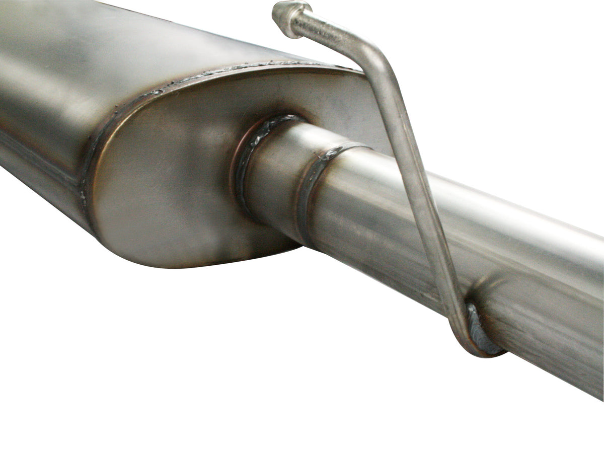 aFe MACH Force XP Exhausts Cat-Back SS-409 EXH CB Toyota Tundra 10-11 V8-5.7L 145.7 WB (blk tip)