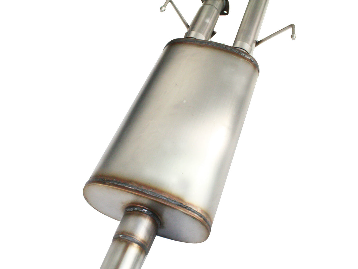 aFe MACH Force XP Exhausts Cat-Back SS-409 EXH CB Toyota Tundra 10-11 V8-5.7L 145.7 WB (blk tip)