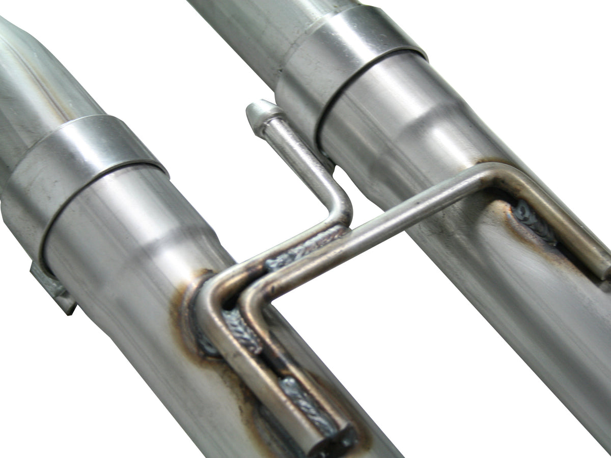 aFe MACH Force XP Exhaust Cat-Back 2.5/3in SS-409 w/ Polished Tip 04-12 Nissan Titan V8 5.6L