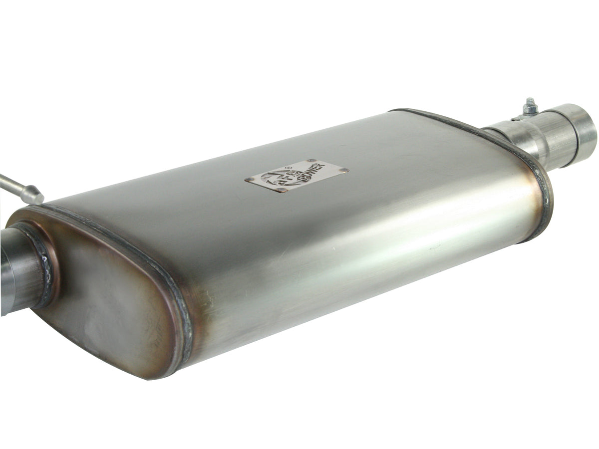 aFe MACH Force XP Exhausts Cat-Back SS-409 EXH CB Jeep Cherokee XJ 91-01 I6-4.0L HT - 2.5 In.