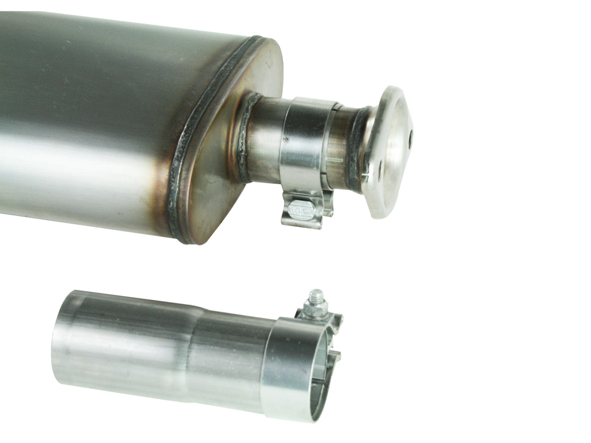 aFe MACH Force XP Exhausts Cat-Back SS-409 EXH CB Jeep Cherokee XJ 91-01 I6-4.0L HT - 2.5 In.