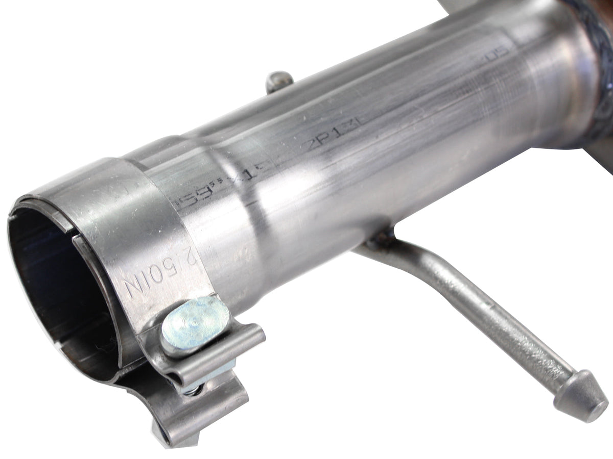 aFe MACH Force XP Exhaust Cat-Back 3in SS-409 Hi-Tuck inRBin 12-14 Jeep Wrangler Unlimited V6 4Dr