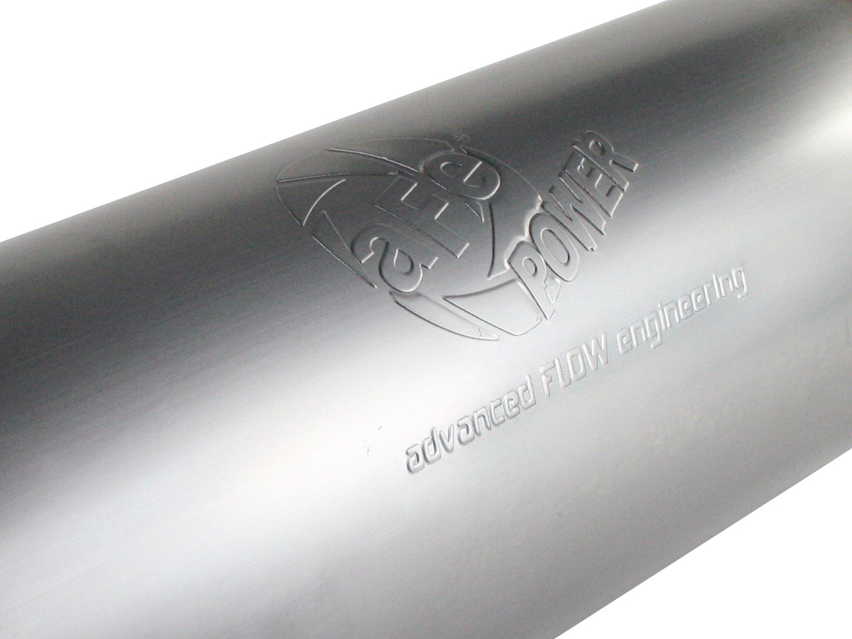 aFe MACH Force XP Exhausts Mufflers SS-409 EXH Muffler 4 ID In/Out 8 Dia