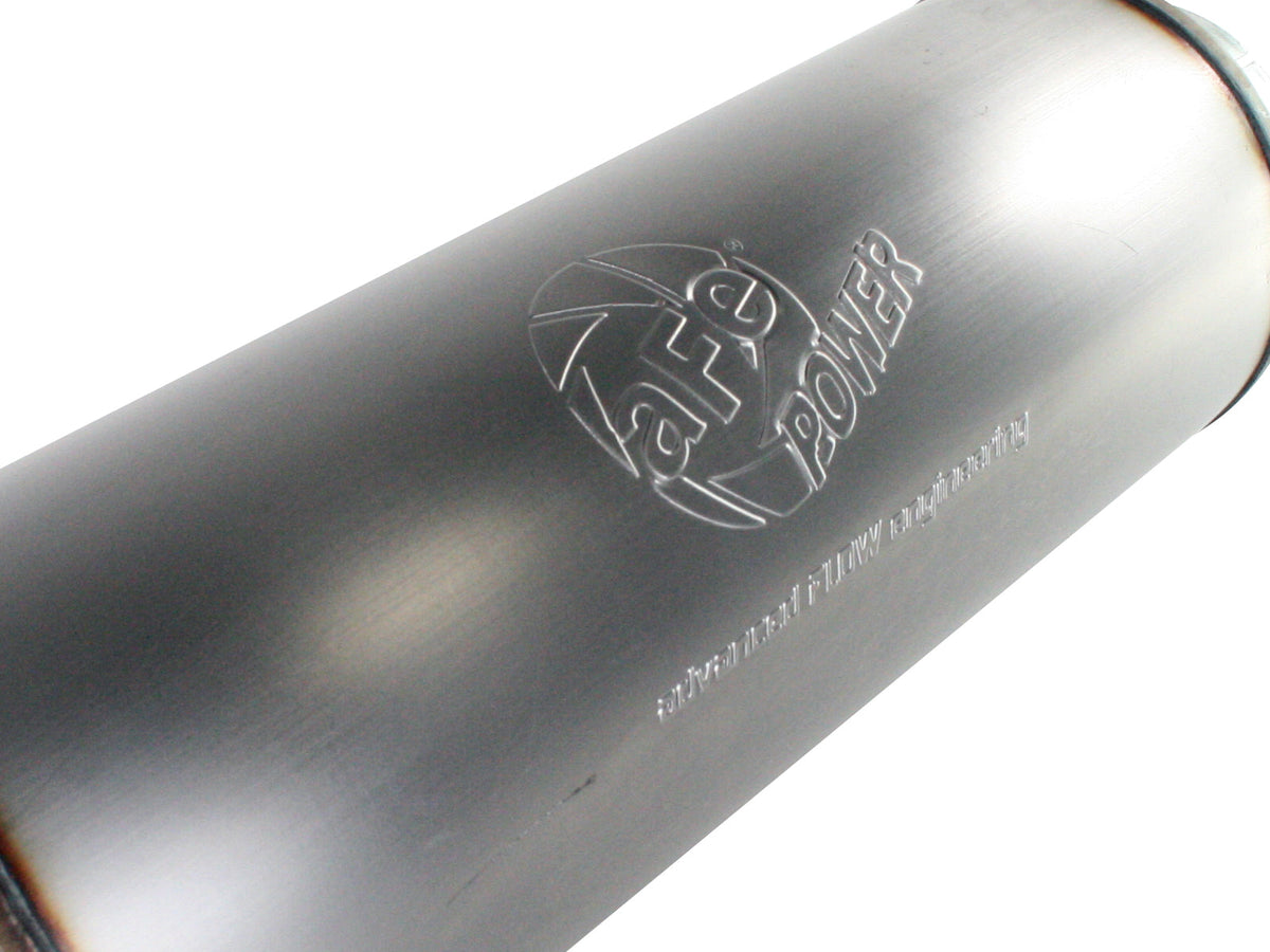 aFe MACH Force XP Exhausts Mufflers SS-409 EXH Muffler 5 ID In/Out 8 Dia