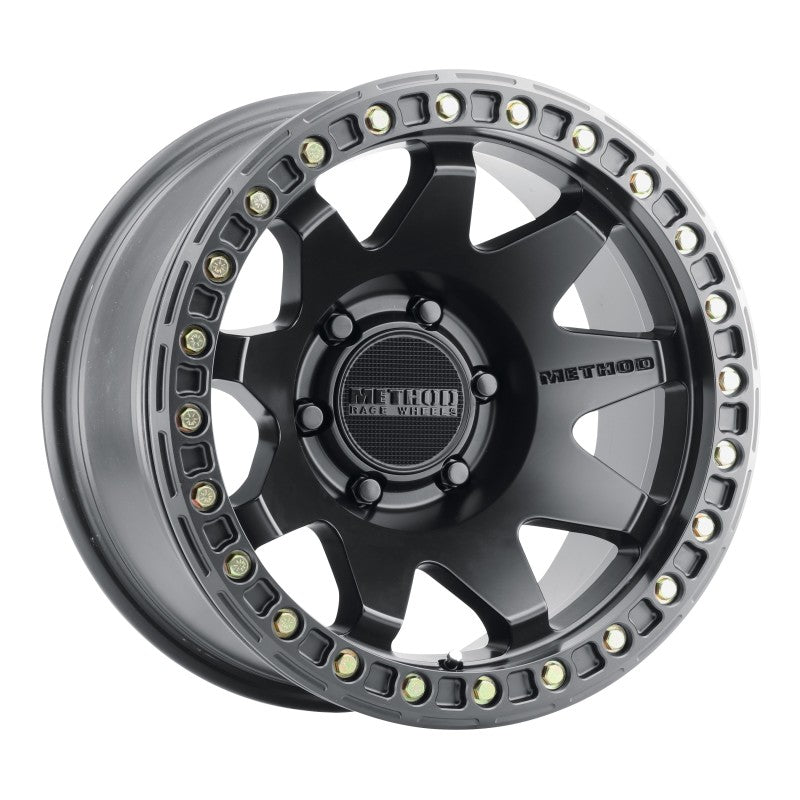 (set of 4) Method Wheels MR108 Matte Black | 17x9" -44mm | 6x5.5mm Wheel
