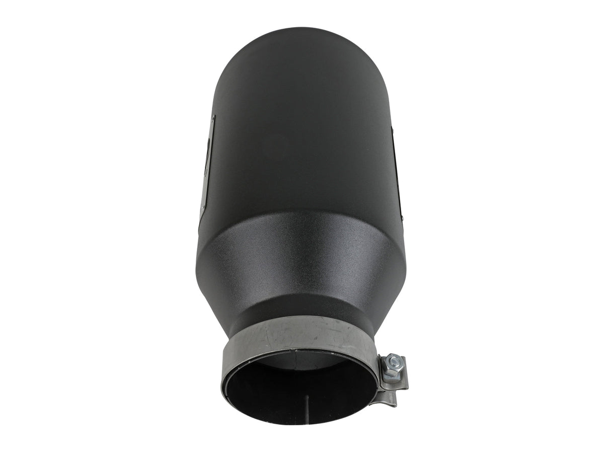 aFe Power Universal 5in Inlet 8in Outlet MACH Force-XP Clamp-On Exhaust Tip - Black
