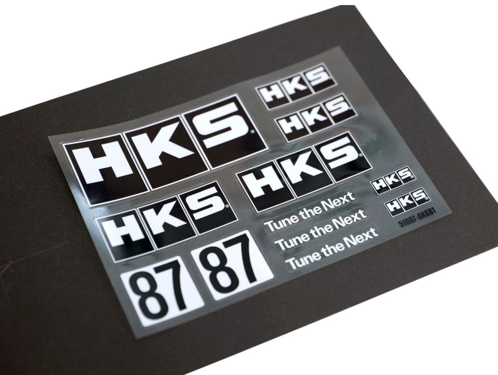 HKS Multi Sticker Sheet Oil Color - Size A4