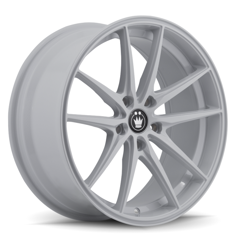 Konig Oversteer White | 17x8" +45mm | 5x114.3mm Wheel