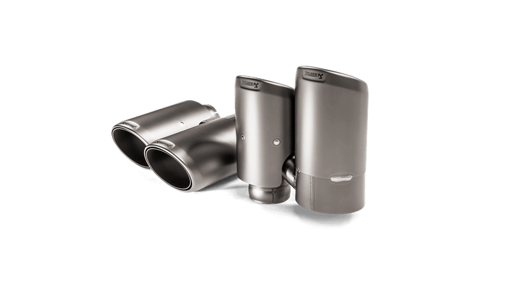 Akrapovic Titanium Tail Pipe Set / Porsche / Cayenne / Coupe