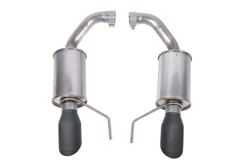 Roush 422333-BLK Axle-Back Exhaust Kit for 18-23 Mustang 2.3/5.0L