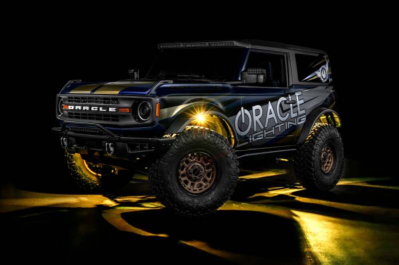 Oracle Underbody RGB+W Wheel Well Rock Light Kit - 4 PCS - ColorSHIFT