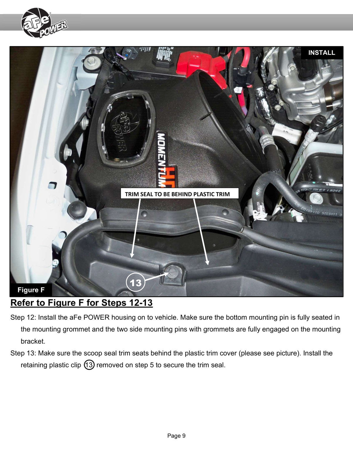 aFe 20-24 Ford Diesel Trucks V8-6.7L (td) Momentum HD Cold Air Intake System w/ Pro DRY S Filter
