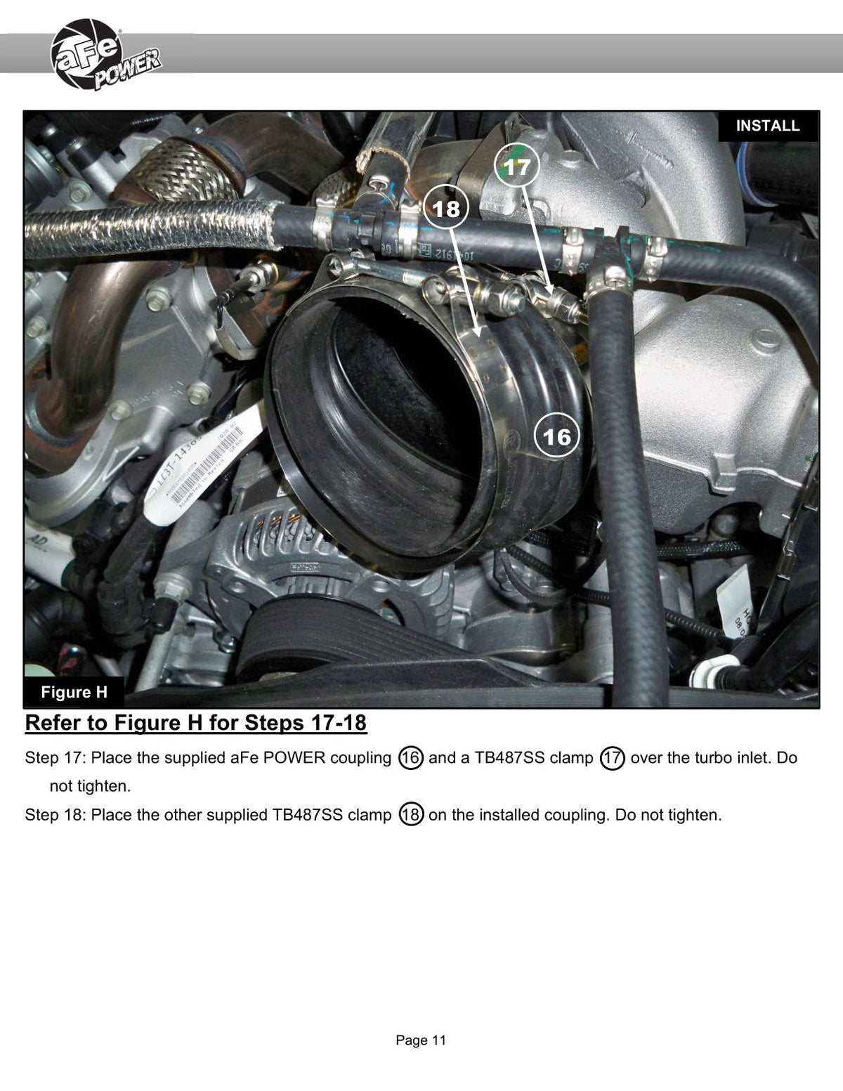 aFe 20-24 Ford Diesel Trucks V8-6.7L (td) Momentum HD Cold Air Intake System w/ Pro DRY S Filter