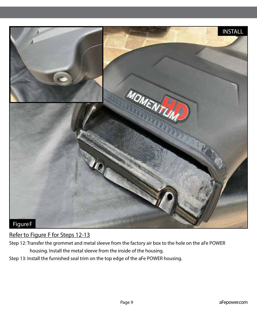 aFe Momentum HD PRO 10R Cold Air Intake System 18-19 Ford F-150V6-3.0L (td)
