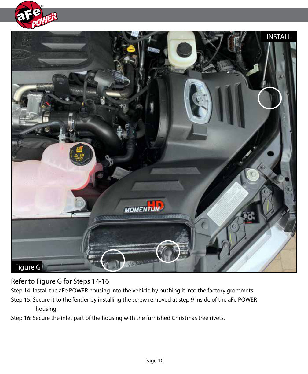 aFe Momentum HD PRO 10R Cold Air Intake System 18-19 Ford F-150V6-3.0L (td)